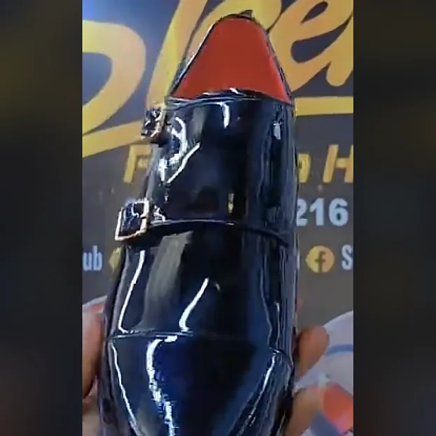 Black Patent Double Monk, Red Lining